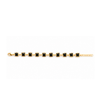 Black Square Stone Bracelet